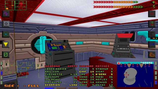 Screenshot of "System Shock"