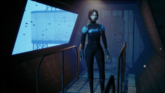 Screenshot of "ENDLESS BLUE"